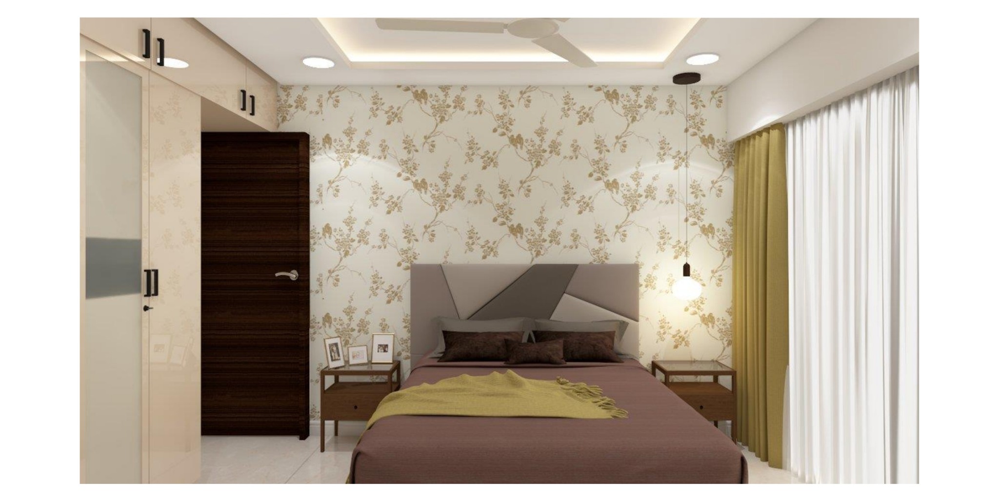 Premium home interior design in Vasai-Virar by Jupiter Interiors - bedroom wardrobe