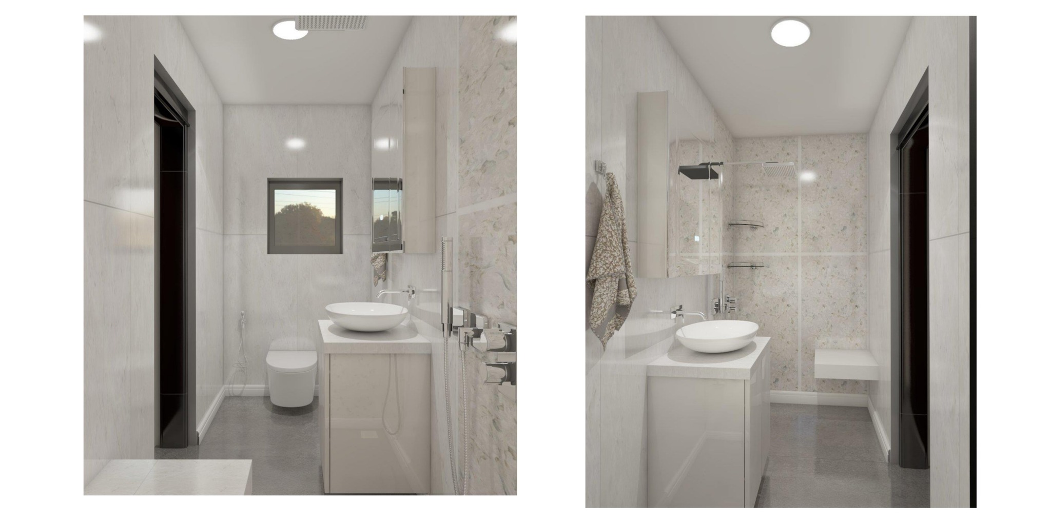 Custom furniture design for flat in Nalasopara West - Jupiter Interiors turnkey project