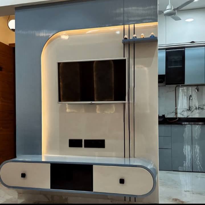 Complete 3BHK interior design Nalasopara - modern flat interiors by Jupiter Interiors